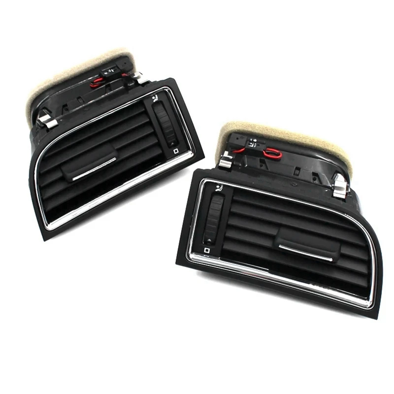

Car Interior Dash AC Air Outlet Vent Grill For Skoda Superb 2 MK2 3T 2009-2015 3T0819701 3T0819702