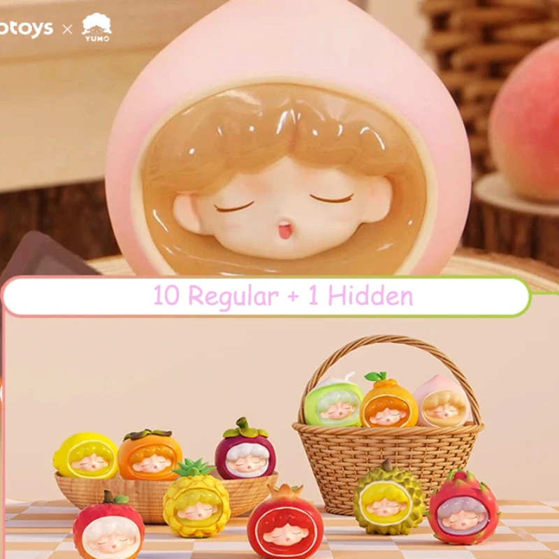 

Original JOTOYS YUMO Fruit Market Series Surprise Blind Box Cartoon Designer Dolls Mistery Figure Kawaii Trendy Toys Girls