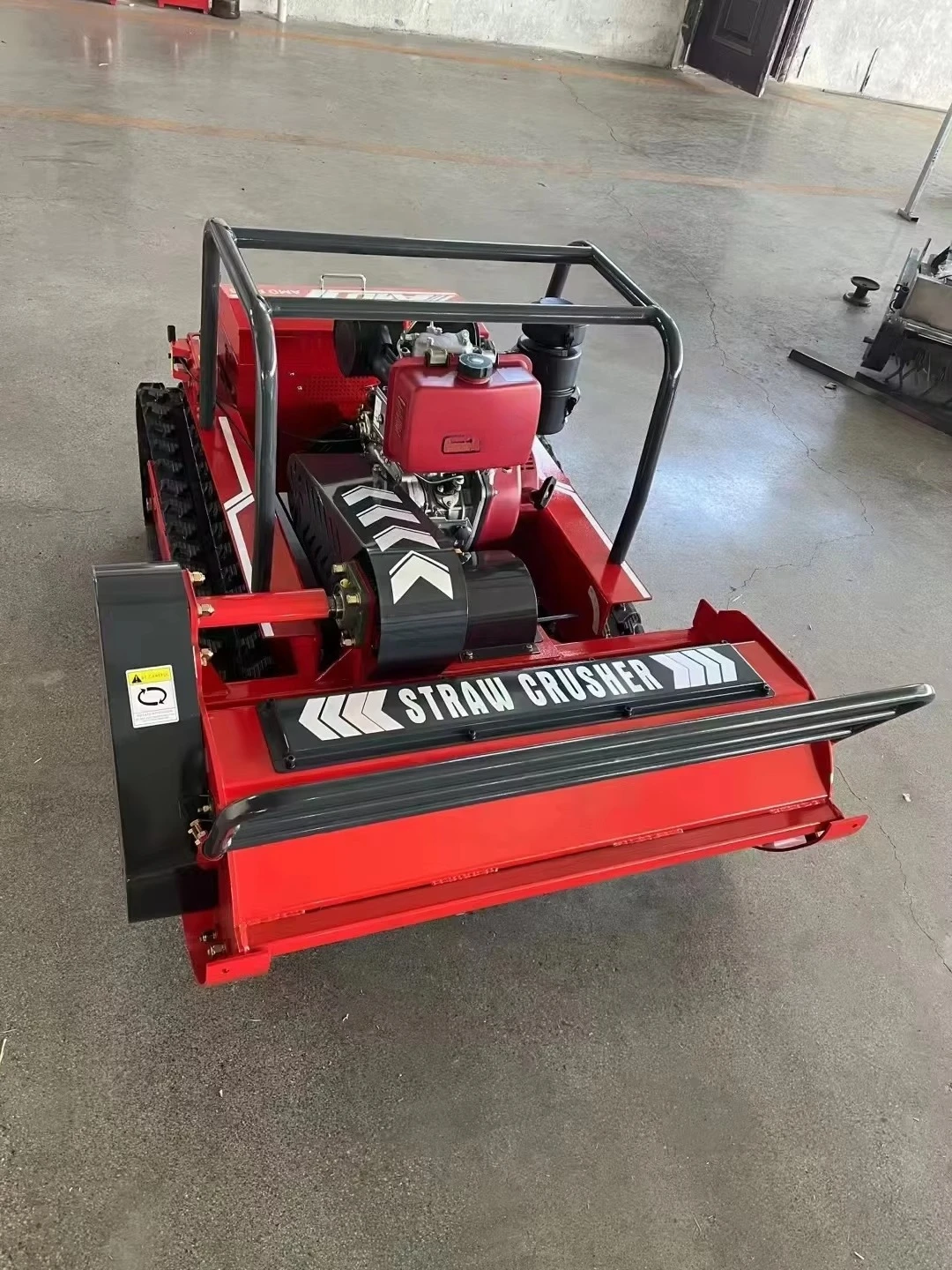 Small Lawn Mower Low Price 1.2m Cutting Width Lawn Mower with Remote Control