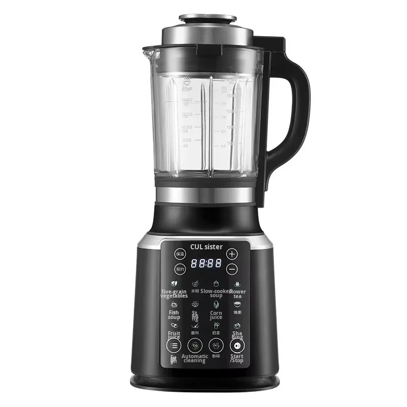 Airo Cross-border 110V Household Touch Control High-speed Blender Heating Fully Automatic Multi-function Soybean Milk Maker