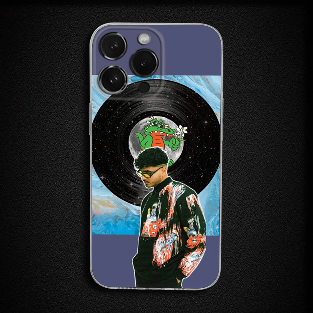 حافظة هاتف سينجر ألفارو ديياز لهاتف آيفون 16,15,14,13,12,11 Plus,Pro,Max,XR,XS,X,Plus,SE,غطاء ناعم شفاف صغير