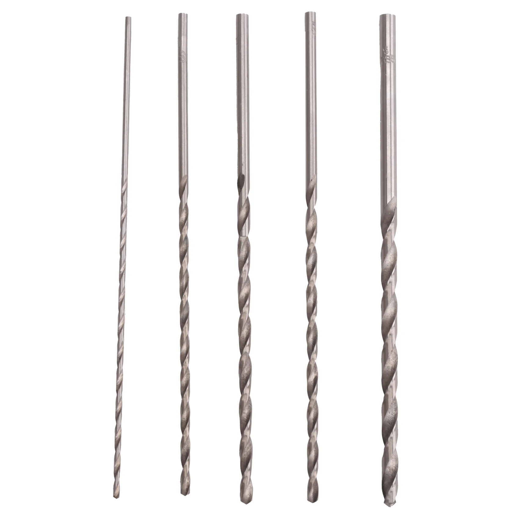 

5Pcs Extra Long 150Mm HSS Twist Drill 2Mm 3Mm 3.5Mm 4Mm 5Mm Straigth Shank Auger Wood Metal Drilling Tools Drill Bit-[A04I Tools