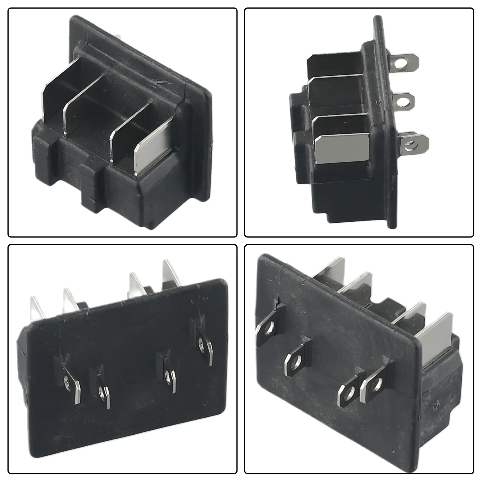 Imagem -02 - Adequado para Diferentes Ferramentas Elétricas 18v 48111815 Peças do Conjunto da Bateria do Bloco Terminal do Conector da Ferramenta do Carregador