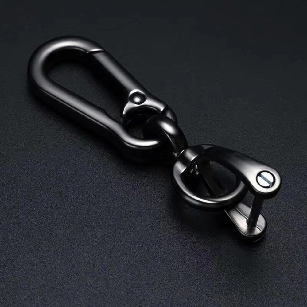 Lock Key Ring Vehicle Pendant Key Chain Car Keychain Phone Number Plate Anti-lost Keyring