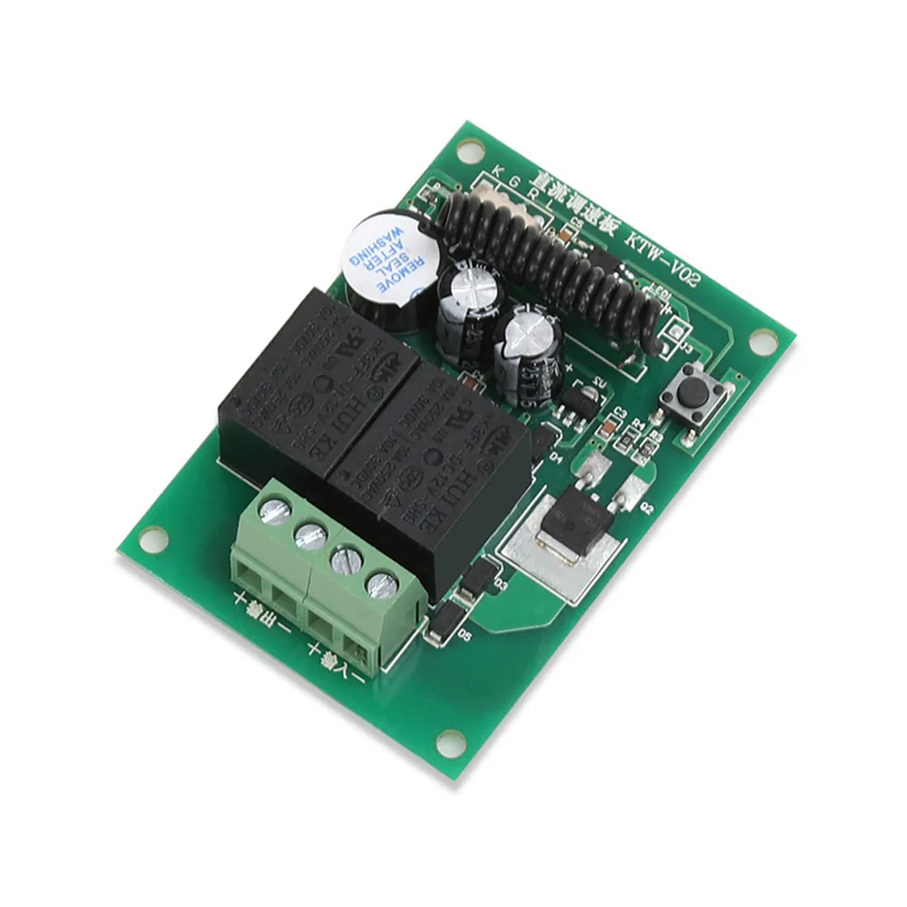 DC12V DC Motor Control Kit Speed Regulator Wireless Remote Control Electric Dining Table Rotary Speed Regulator Motor Controller