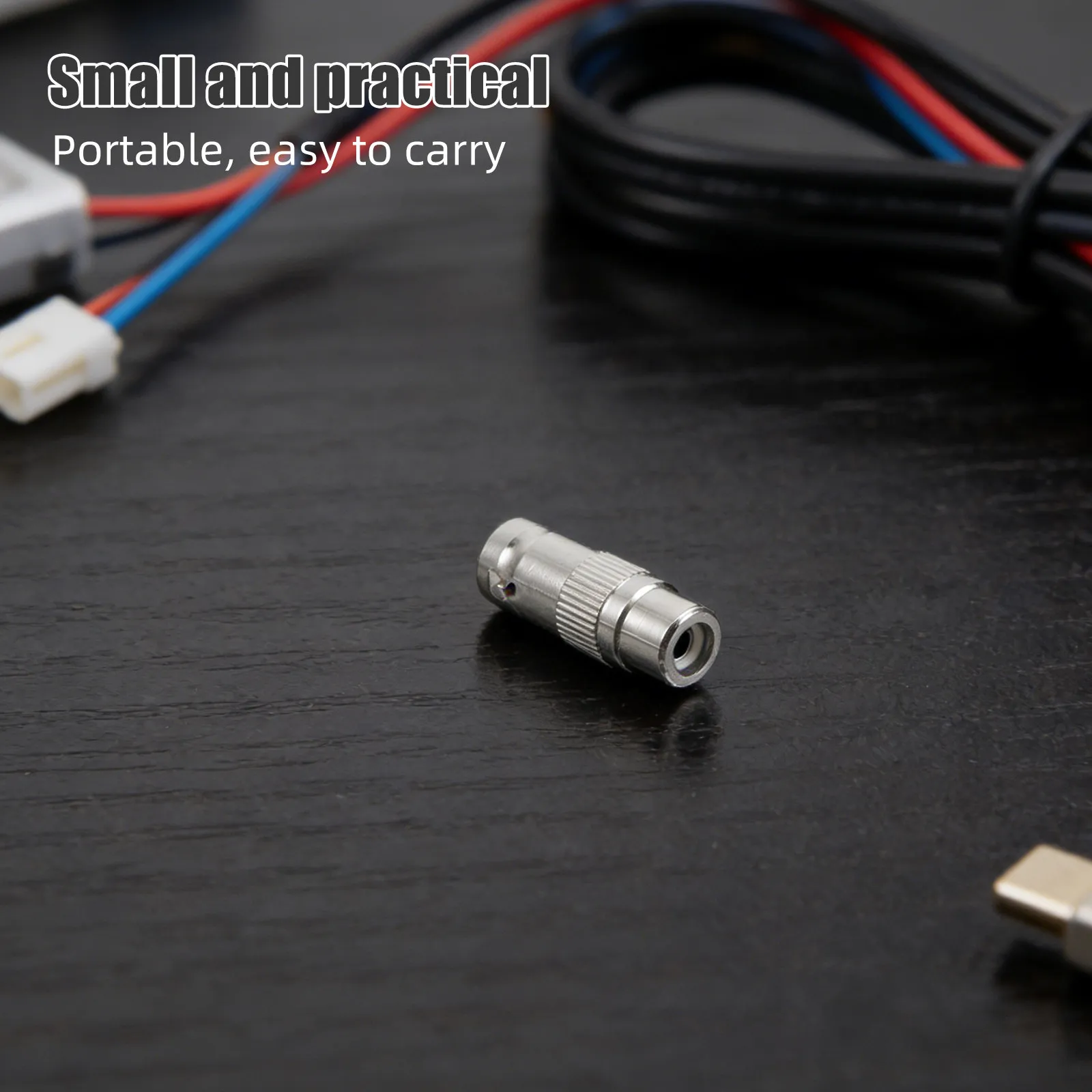 10Pcs Bnc to Rca Female Coupler Alloy Construction Low Signal Loss Plug-and-Play Adapter for Security Camera Systems Cctv Power