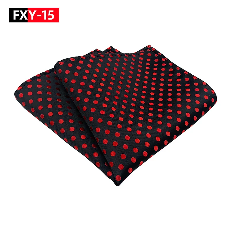 Men's Suit Handkerchief Fashion Polka Dot Square Scarf Hot Selling Product Small Polka Dot Suit Pocket Square