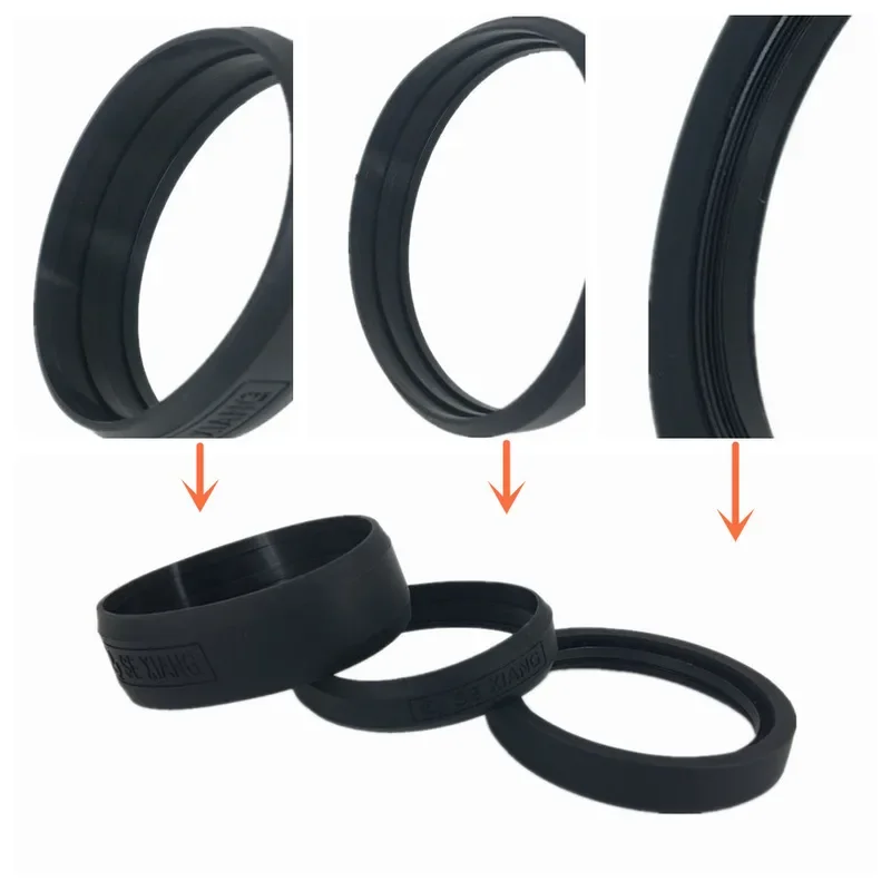 For DSLR Camera 52-77mm caliber Lens Ring 3in1 Silicone Lens Front Ring & Focus Ring & Zoom Ring & Ring Rubber Band Protective c