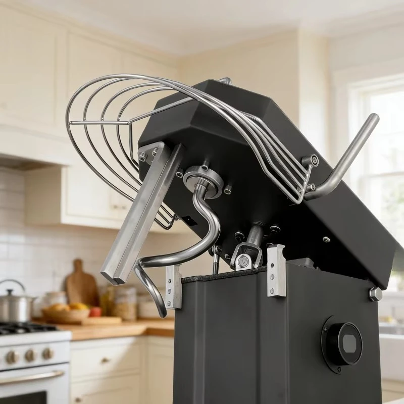 One-stop solution Customized 2.2m bowl lift 150kg non-cylinder noodle mixer for food factories and restaurants