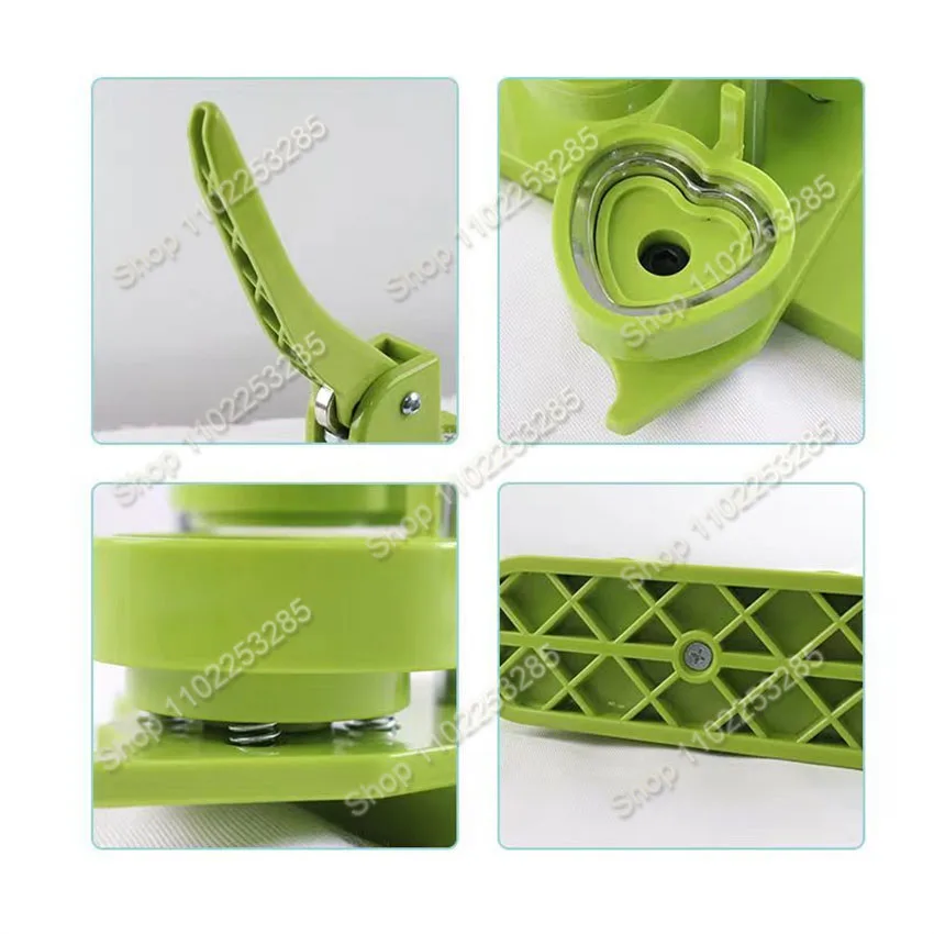 Picture 6: 57MM Heart-Shape Badge Button Maker Machine DIY Pin Button Press Badges Maker Machine