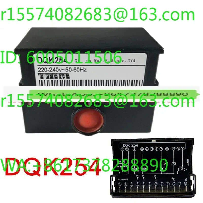 Burner program controller DQK254 igniter, boiler gas programmable box burner accessories