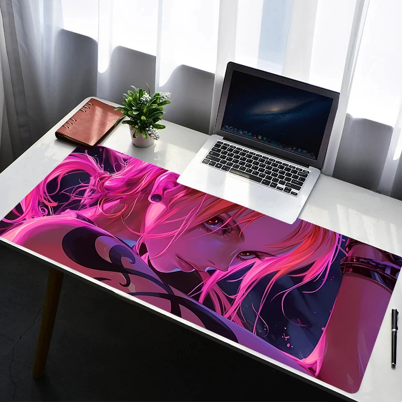 

Mouse Pad PC Accessories Non Slip Rubber Mousepad Laptop Gamer Keyboard Pad Office Computer Gaming One Piece Nami Desk Mouse Mat