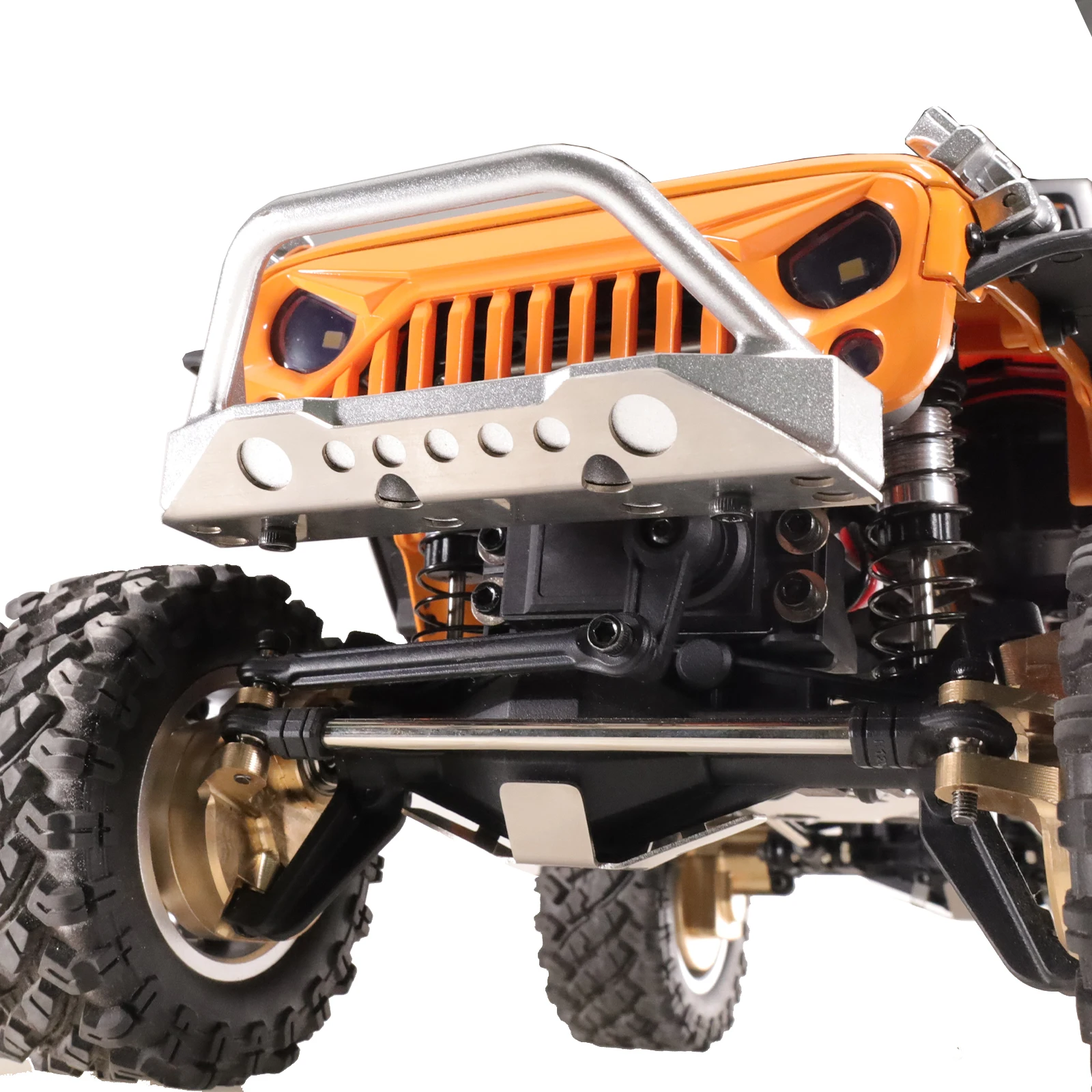 1 Set 304 Chassis Armor For MJX HYPER GO 1/12 H12Y H12Y+Remote Control Car Upgrade Accessories Non Destructive Installation