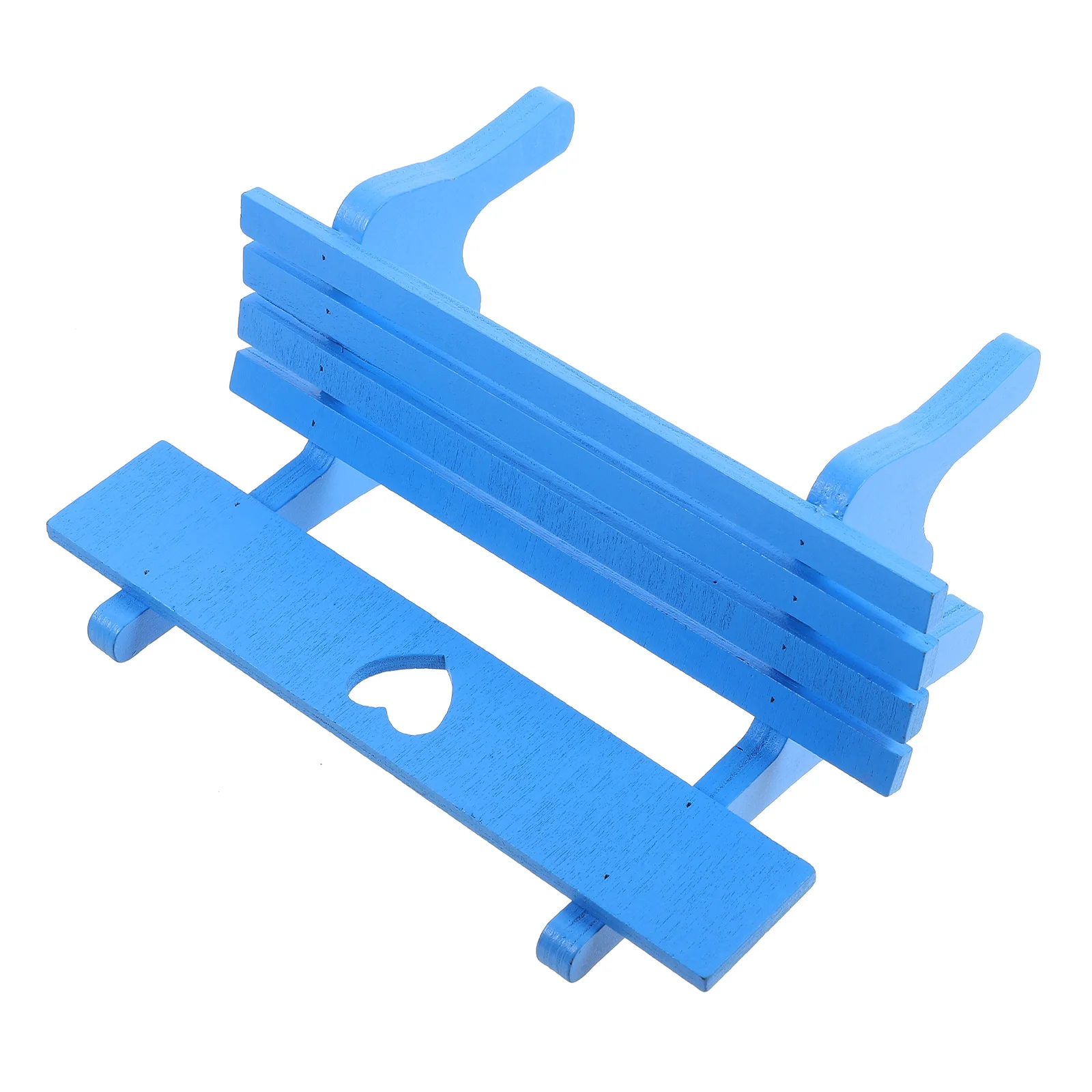 

1Pcs Park Bench Decor Vintage Style Miniature Garden Bench for Dollhouse Living Room Yard Patio Landscape Decoration Mini House