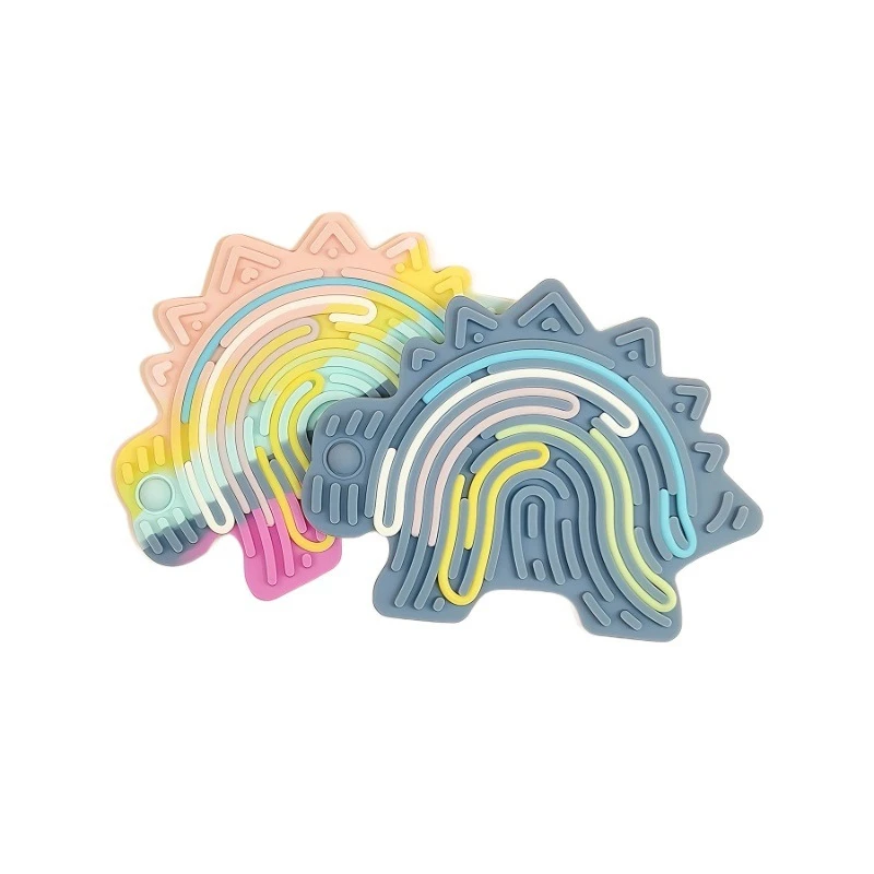 1 قطعة مجلس النشاط الحسي الاسترخاء القلق ADHD التوحد الإجهاد الإغاثة سيليكون قضيب ديناصور نمط الضغط الاطفال اللعب الهدايا #4