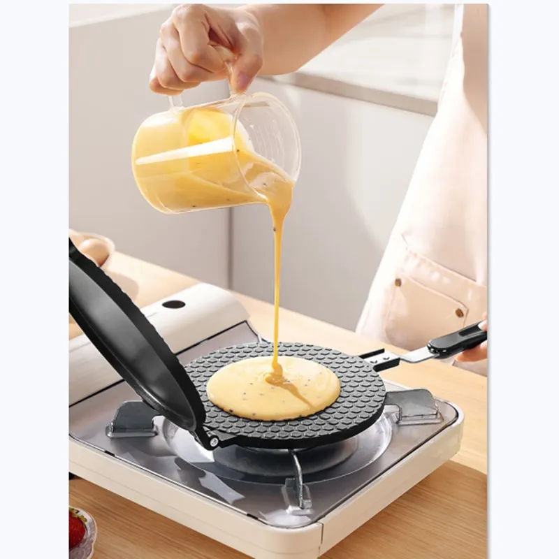 HOT  Egg Roll Mode Non-Stick Omelet Eggs Omelet Mold Ice Cream Cone Maker Parts Baking Pan for Waffle Cake Bakeware Baking Tools