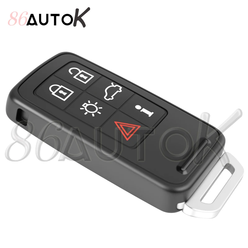 Auto Remote Smart Key 433/868/902MHz for Volvo S90 S60 XC60 XC90 2009-2014 ID46 KR55WK49266 KR55WK49224 Car Key Fob Logo Battery