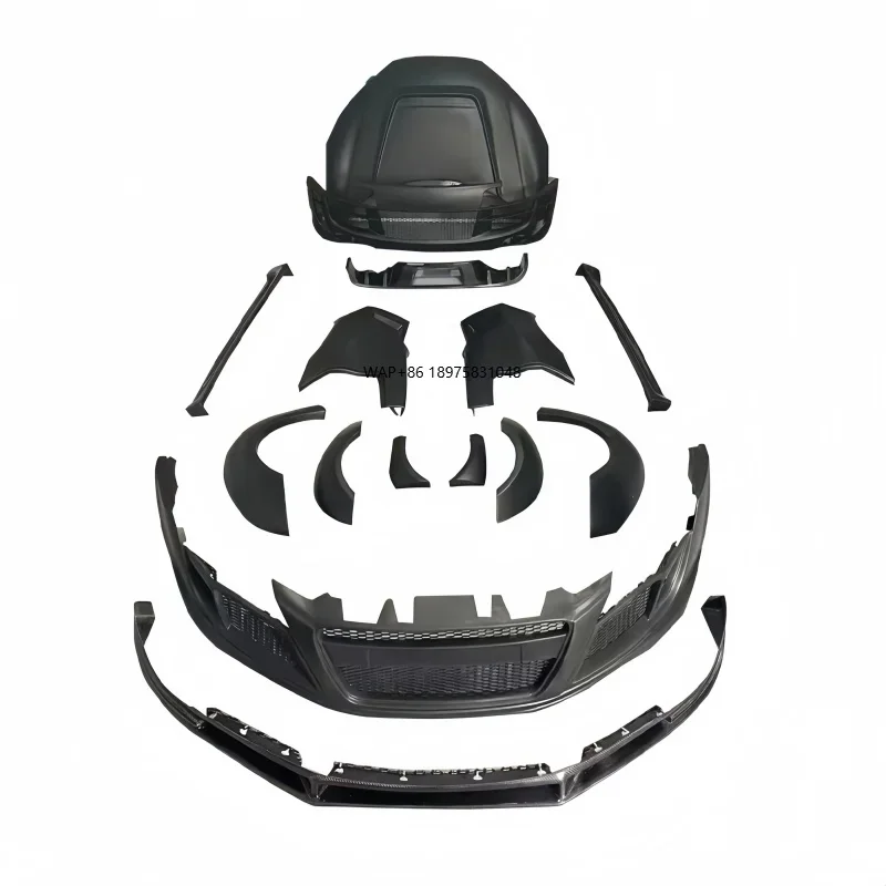 

Suitable for Upgrading and Modifying the PPI Fiberglass Wide-body Exterior Components of the R8