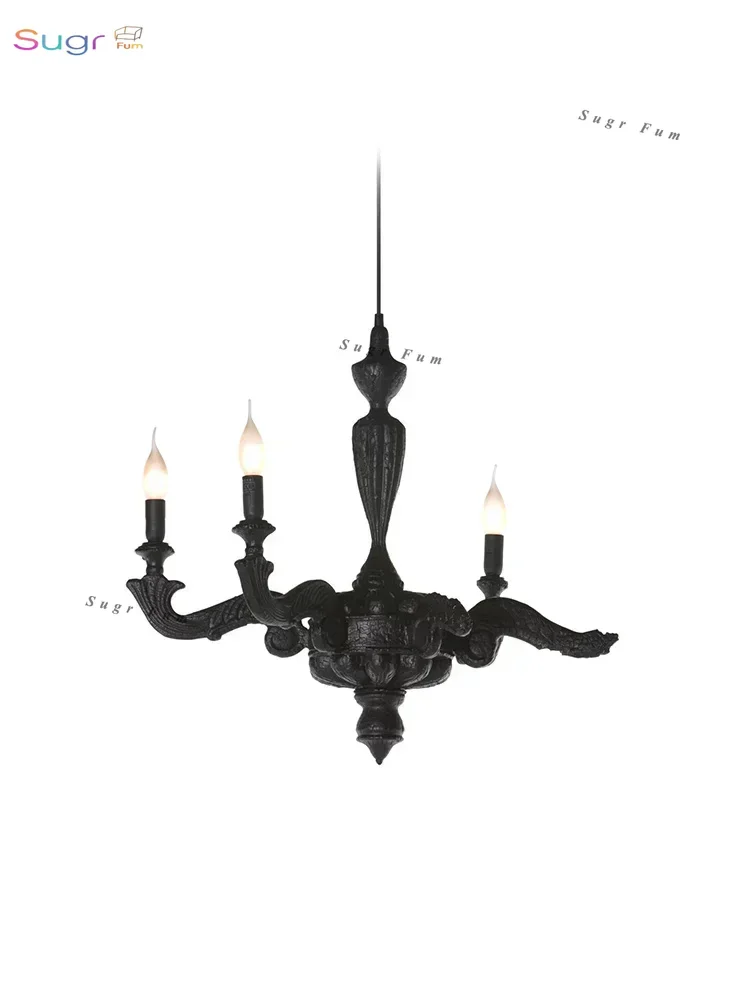 

Современный сломанный художественный дизайн, люстра в готическом стиле, предметы интерьера, элегантные светодиодные подвесные светильники с регулируемой яркостью для гостиной