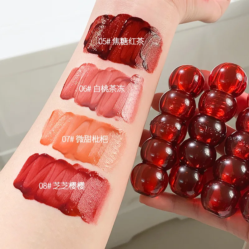 Bingtanghulu Lipglazuur Verhoogt Teint Matte Fluwelen Mistspiegel Gloss Dudu Lip Glazuur Cosmetica