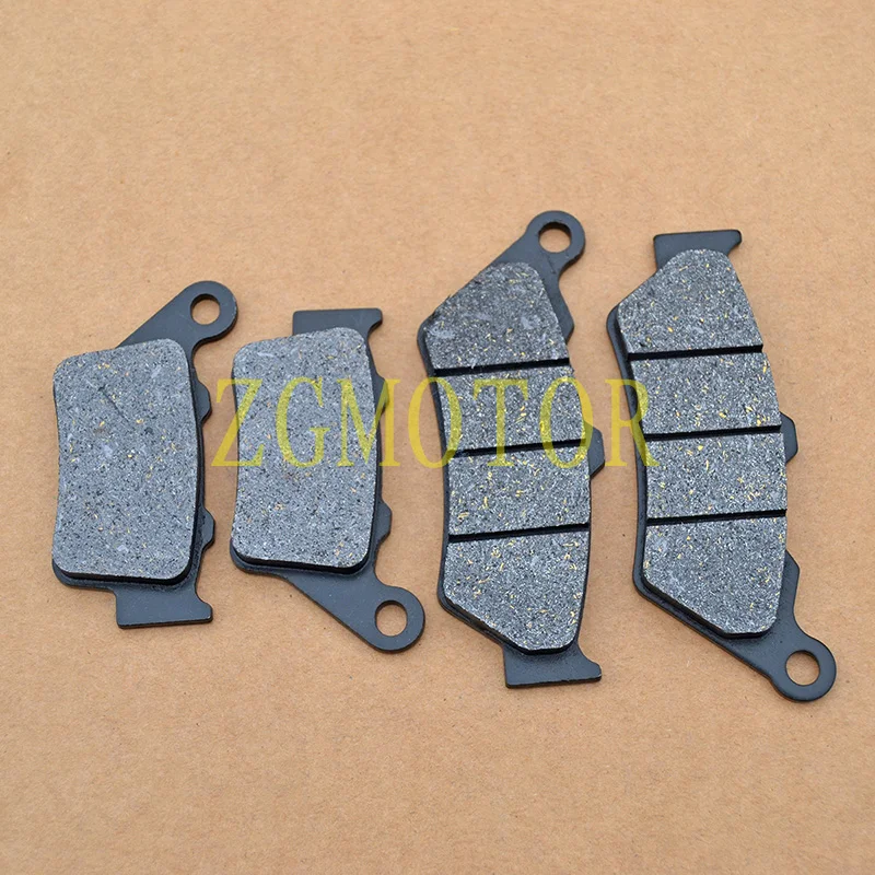 Motorcycle Front Rear Brake Pads Fit For HONDA CB500 NX500 NX650 FX650 SLR650 For YAMAHA XT660R FOR BMW C1 125 200