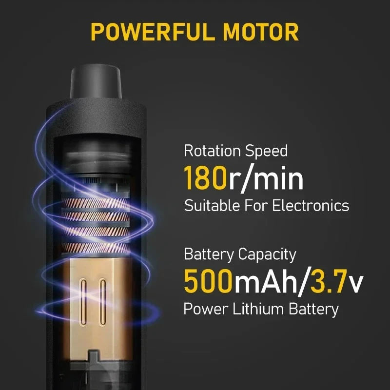 Jeu de tournevis électriques 49 en 1, précision sans fil, couple à 5 vitesses, tournevis magnétique Phillips Torx Bits, outils de réparation électriques