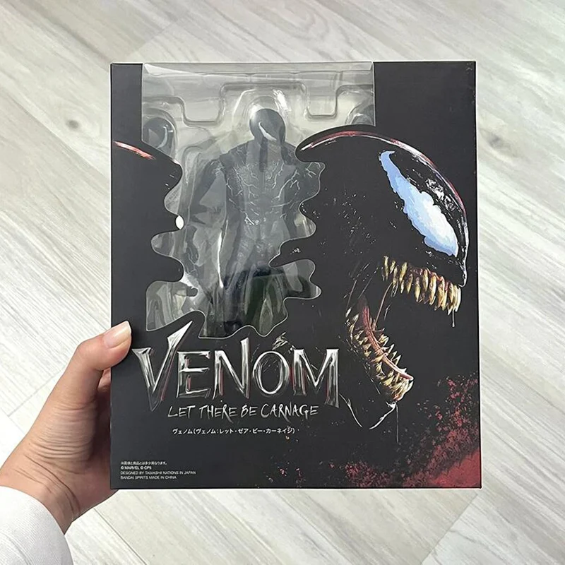 

19 см Venom 2 SHF Фигурка Legends Series Фигурка Аниме ПВХ Модель Куклы Коллекция Gk Статуя Модель Куклы Игрушки Детские Подарки