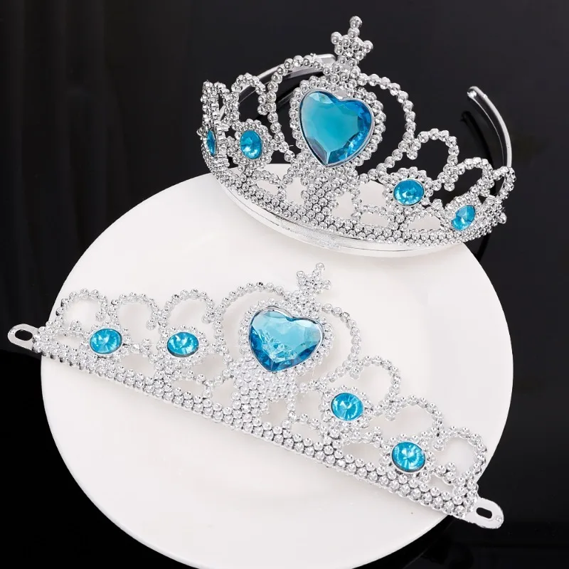 Crystal Tiara Crowns for Women Girls Elegant Princess Crown Children Bridal Wedding Prom Birthday Cosplay Costumes Headdresses