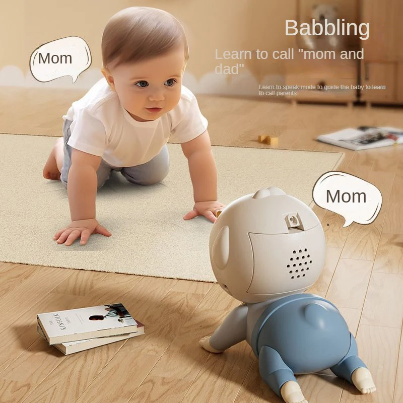 Baby Crawling Toys With Sound Electric Baby Doll Toy For Toddler Learn To Climb Educational Toddler Moving Toy Gift