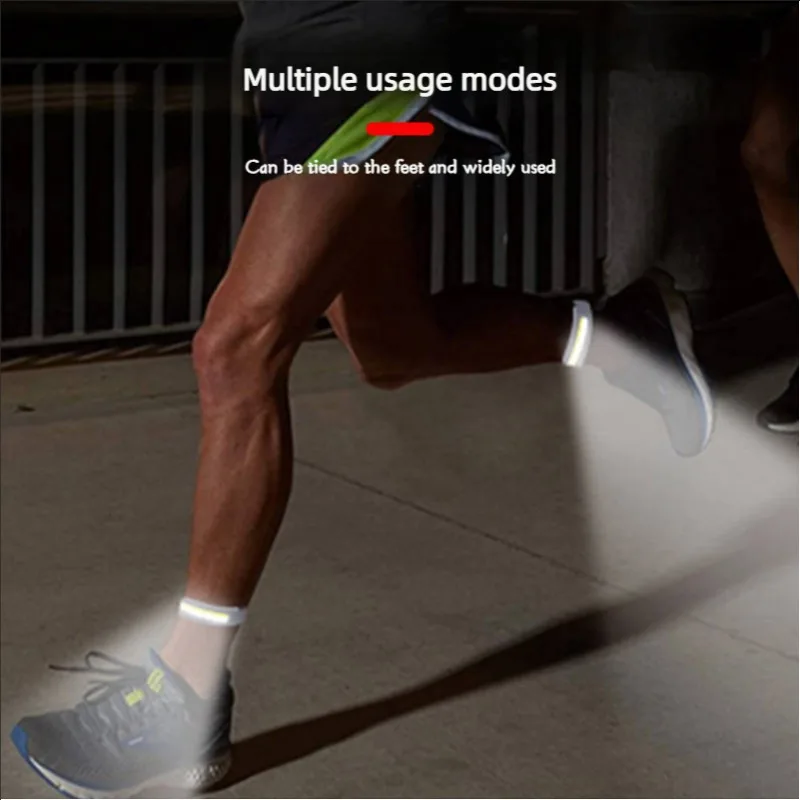 COB Armband Light LED Night Running Bracelet USB Rechargeable Waterproof Warning Lights Sweat Resistant Lightweigh