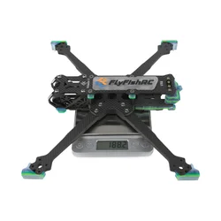 FlyFishRC Volador II VX6 V2 Freestyle FPV T700 6 inch Frame Kit compatible with DJI O3 Air Unit for FPV Quadcopter Kit