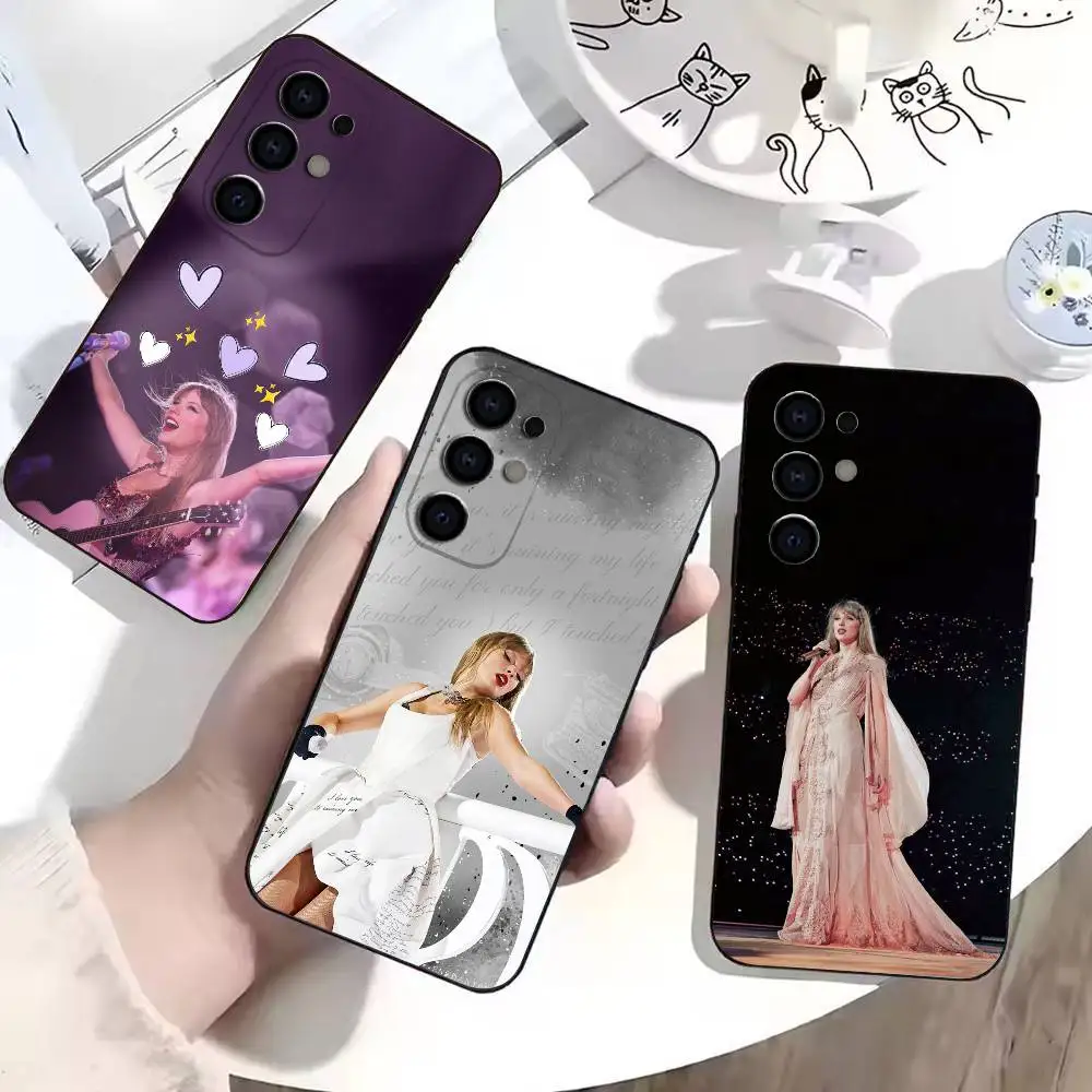 Coque de téléphone You Belong With Me-rock singer pour Samsung Soft Black S25,S24,S22,S21,S23,S30,Ultra,S20,Plus