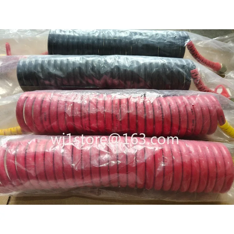 Trailer connection trachea semi-trailer spiral steam pipe spring large truck brake air brake pipe fittings double layer