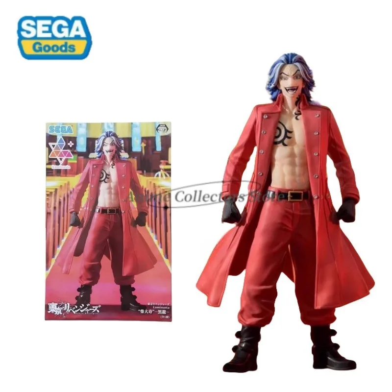 In Stock Original SEGA Luminasta Tokyo Revengers Daiju Shiba  Action Figures Toys for Boys Collectible Model Ornaments