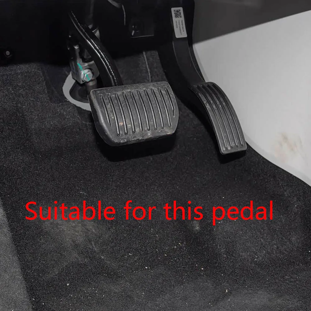 Car Gas Brake Pedal Covers Foot Rest Door Non-Slip for Geely EX5 Galaxy E5 2025 Interior for Left Hand Drive