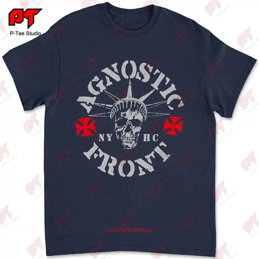 Agnostic Front T Shirt Small Hardcore Nyhc Punk Stigma Cro Mags Madball Warzone ZUBJ