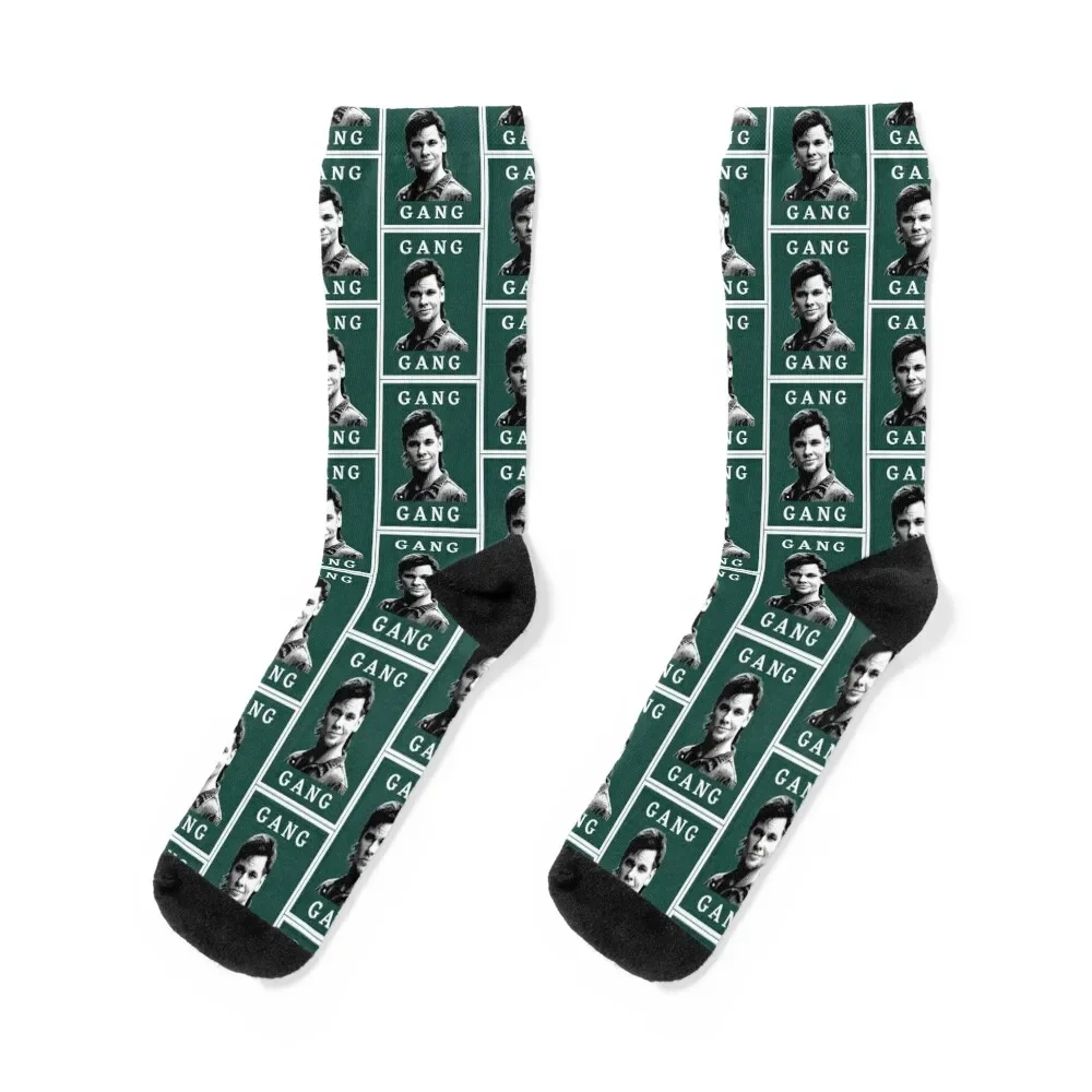 

Theo Von _Gang Gang_ Socks Men's funny gift funny gifts japanese fashion Ladies Socks Men's