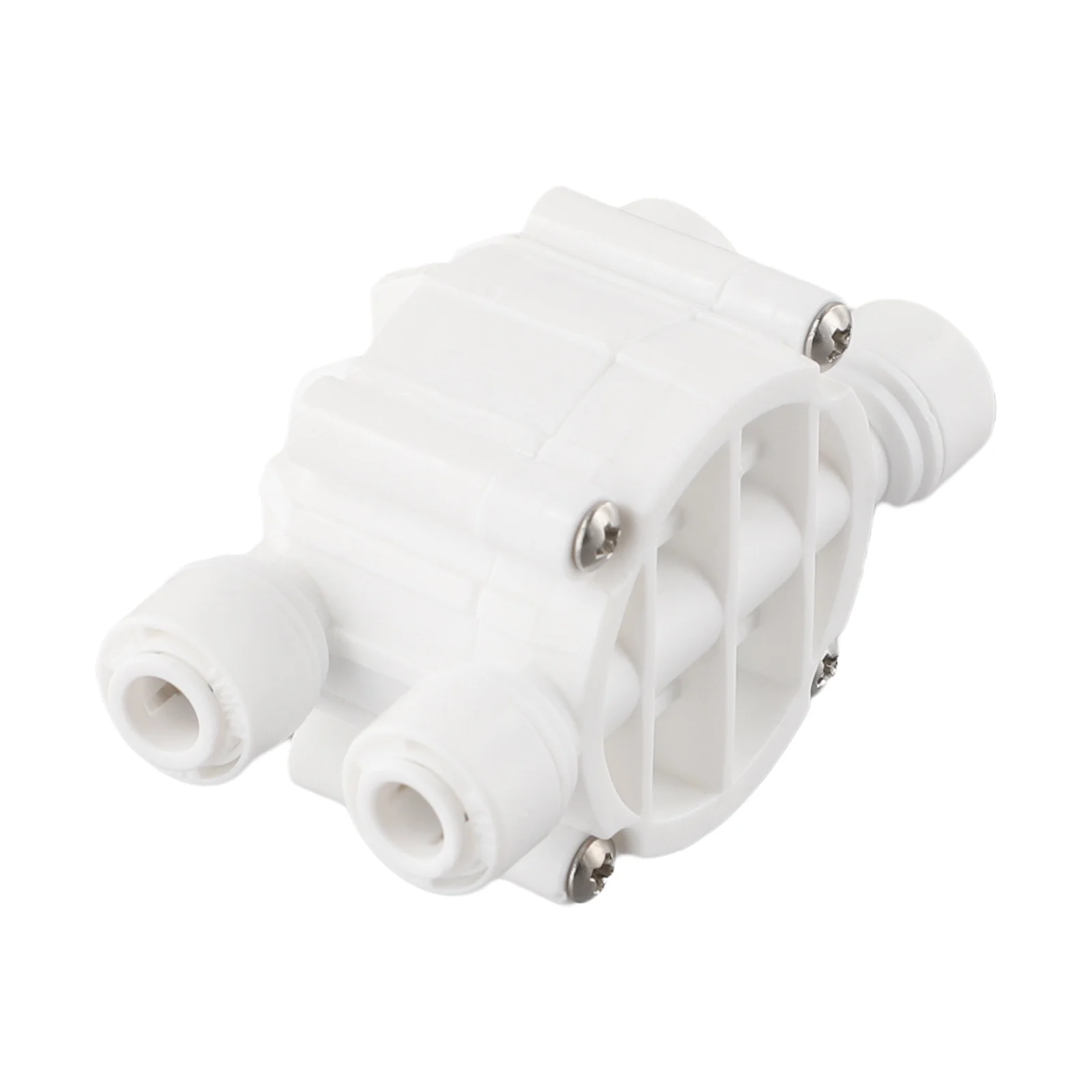 4 Way RO Auto Shut-Off Valve Switch 1/4\\\" Water Purifier Reverse Osmosis Straight Drink Machines Quick Connect Fitting
