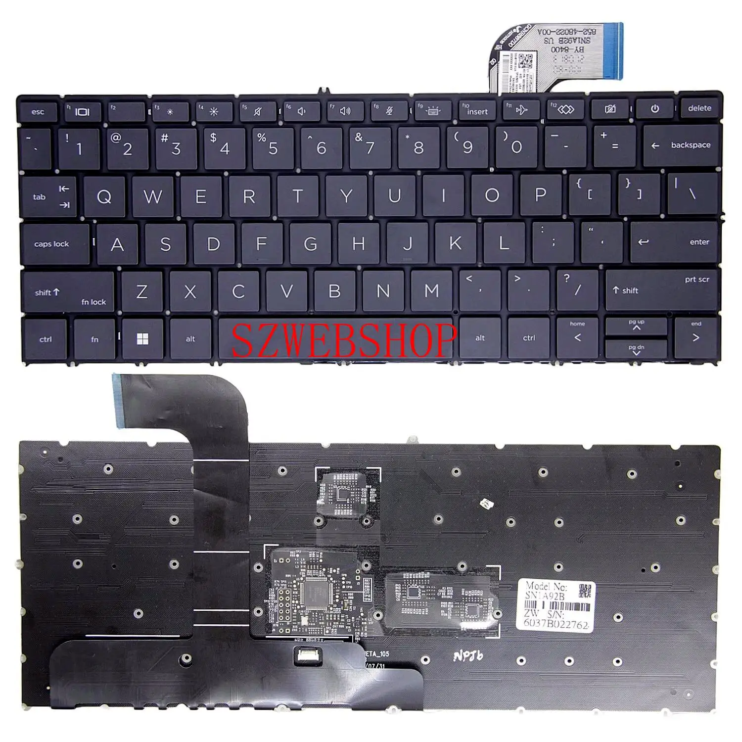 

New Laptop For HP ZBook Studio G9 G10 Studio 16 Inch Keyboard US RGB Black Backlit