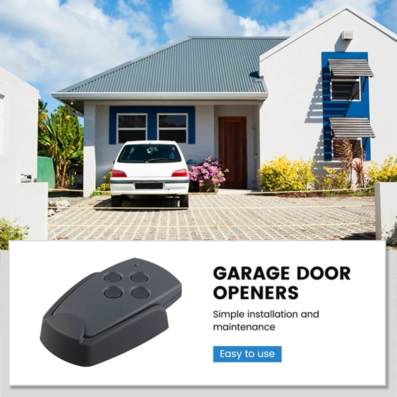 Remote Control For Marantec Digital D304 433Mhz Copy Roller Shutter Door Remote Control 4 Key Garage Door Remote Control-AT81