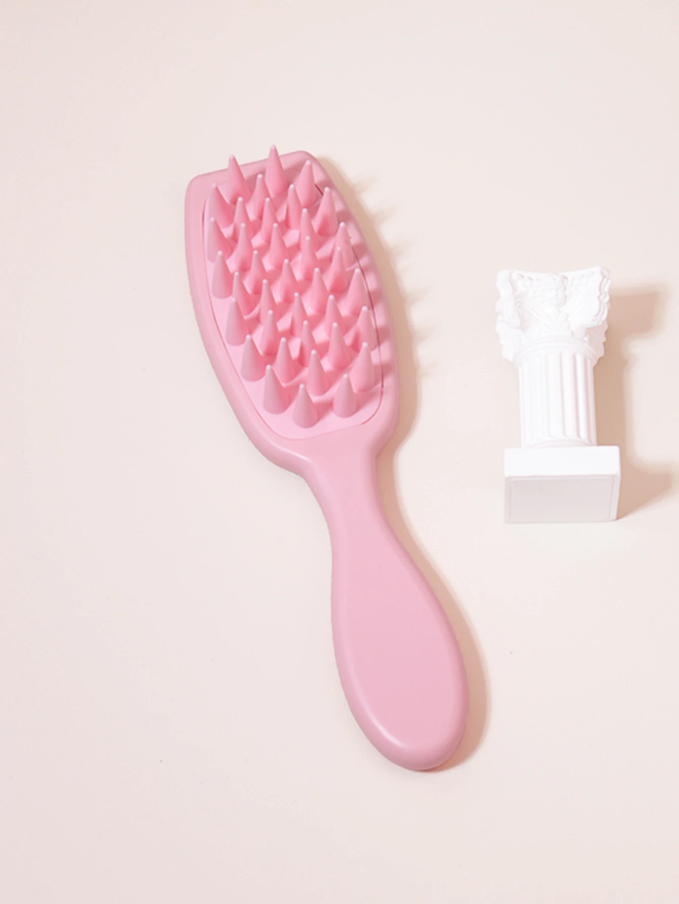 Shower brush, portable shampoo brush, handheld soft scalp massage brush, shower massage brush, suitable for everyone to use image 2