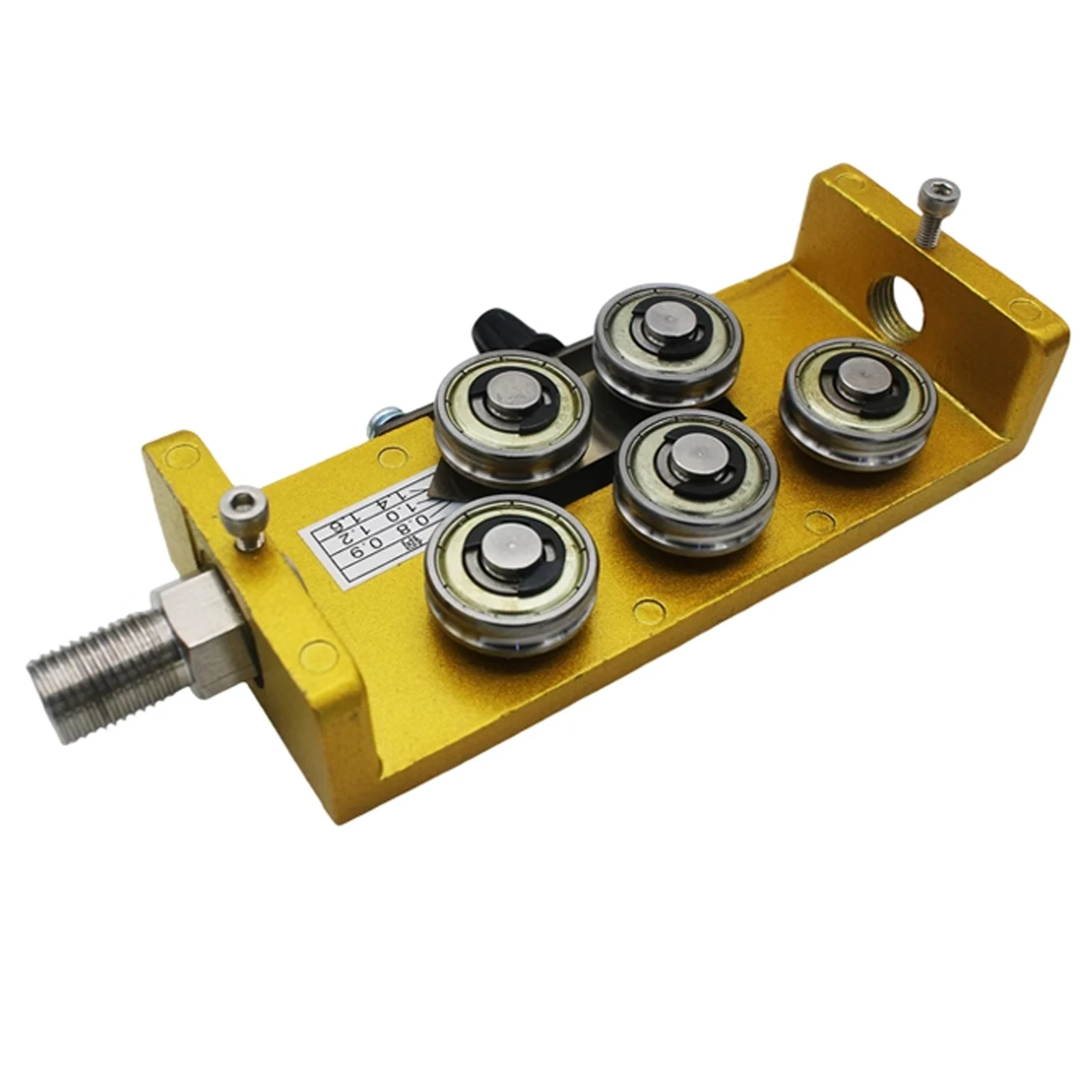 

0.8-2.8mm Barrel Welding Wire Straightener, 3/5 Bearings Two-way Robotic Welding Straightening Machine