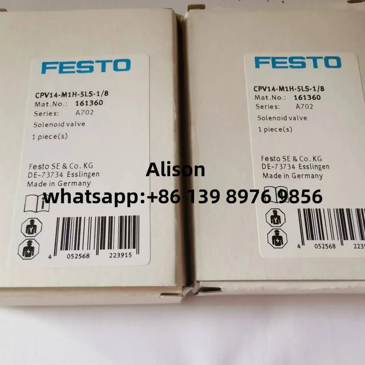 

FESTO CPV14-M1H-5LS-1/8 161360 in stock 2pcs can send today