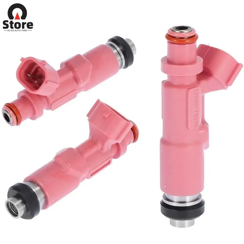 

4 шт. RZJ120 23209-79135 23250-75080 подходит для доминирующей топливной форсунки Toyota 3RZ