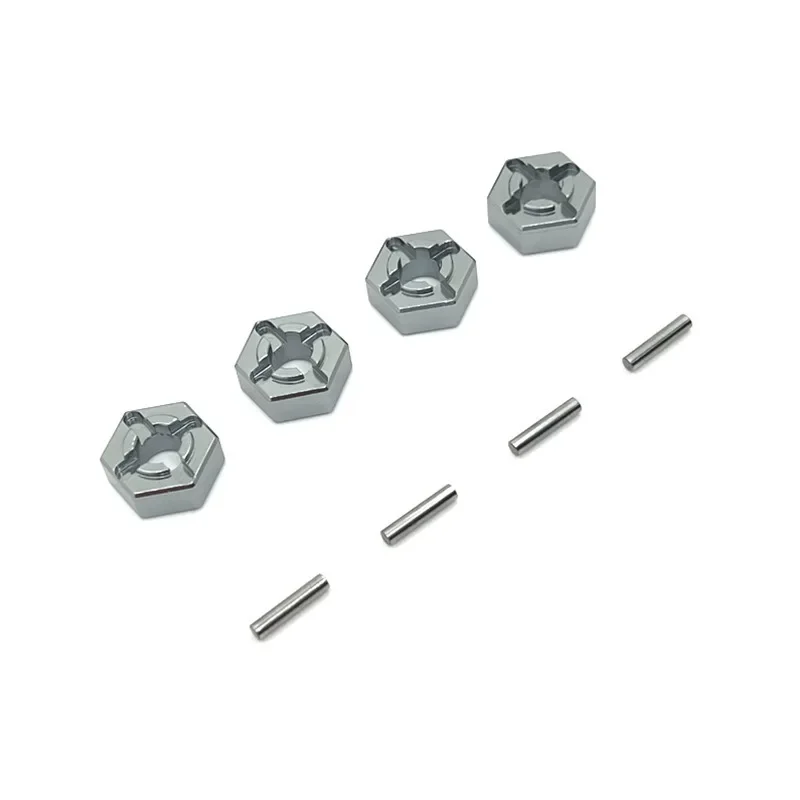 

MJX JJRC 1:14 1:16 14301 14302 14303 Remote control car metal upgrade accessory 4pc aluminum alloy 12mm hexagonal connector