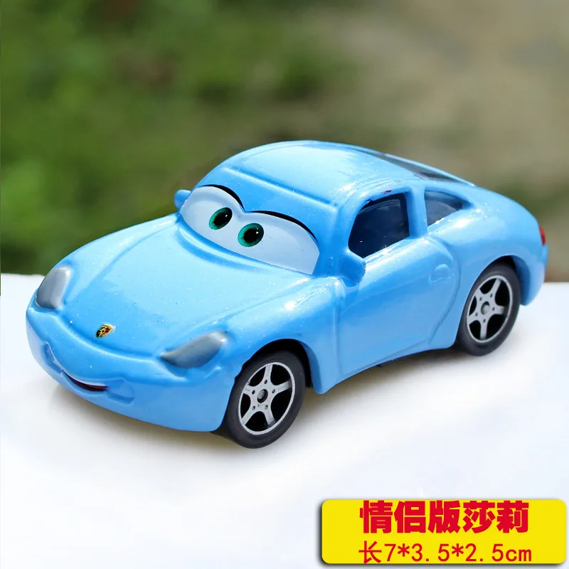 Disney Pixar Cars Lightning McQueen Alloy Metal Mater Model Car 1:55 Diecast Jackson Storm Vehicle Toy Car Kids Birthday Gift
