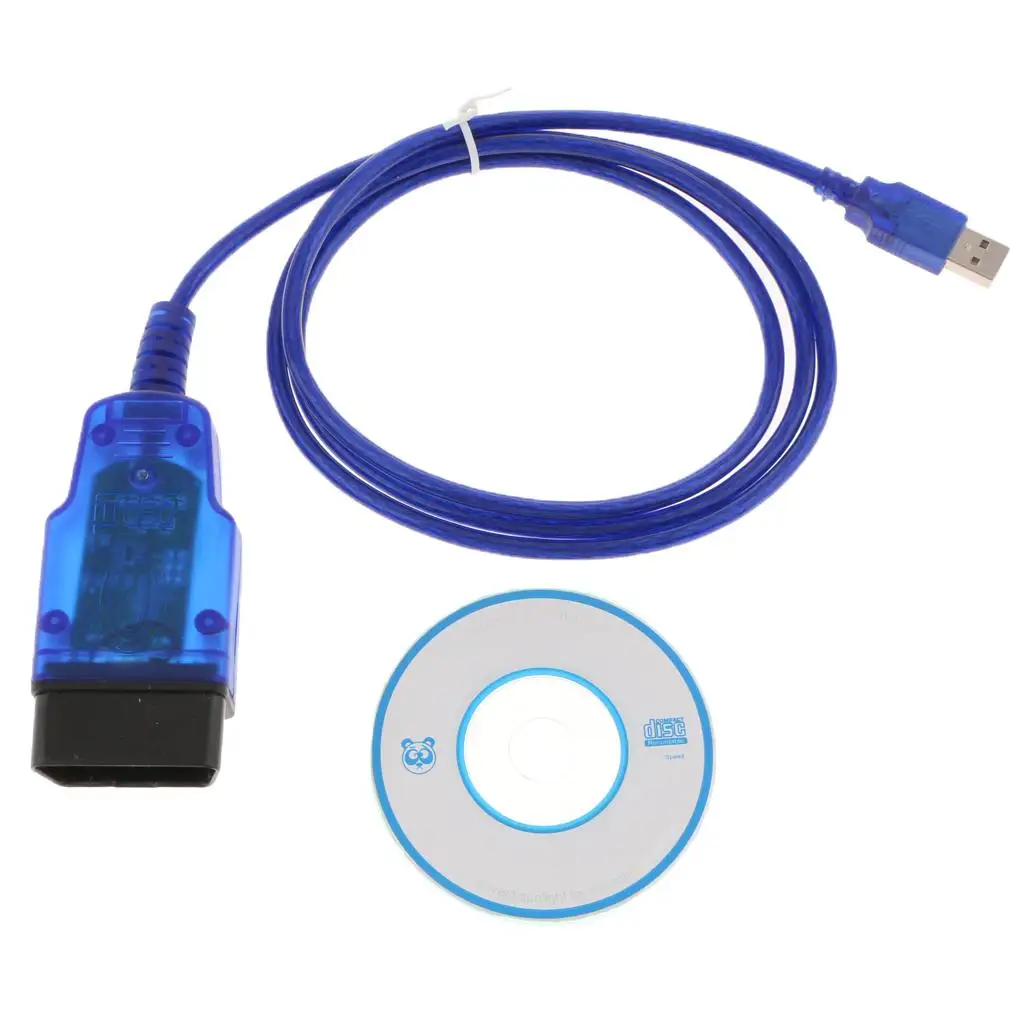 KKL USB Fiat Ecu Scan OBD OBD2 Diagnostic Scanner Cable Tool for Opel