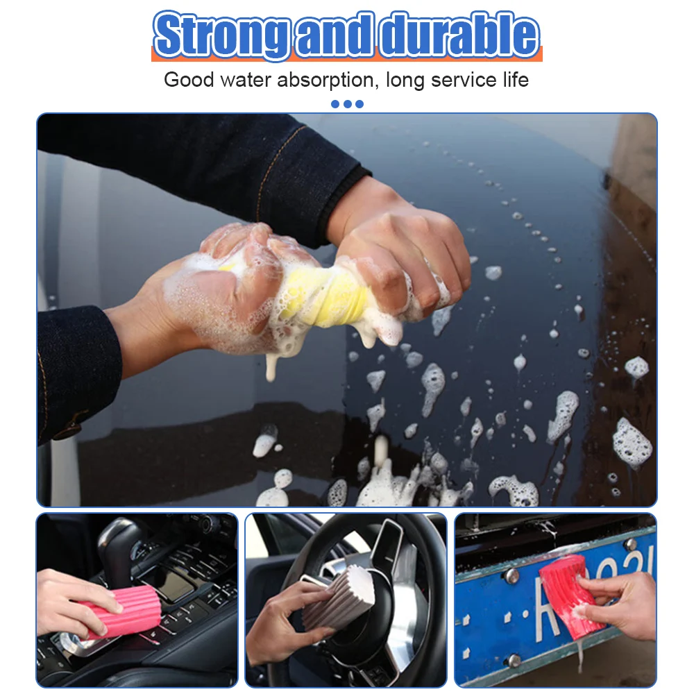 Multifunctional  Sponge Strong Water Pva Cleaning Products for Home Multifunctional Household Reusable Washable Sponges Wipe Car