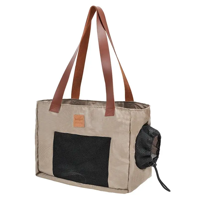 

Переносная сумка для собак и кошек, Воздухопроницаемая сетчатая уличная переноска для щенков и маленьких собак