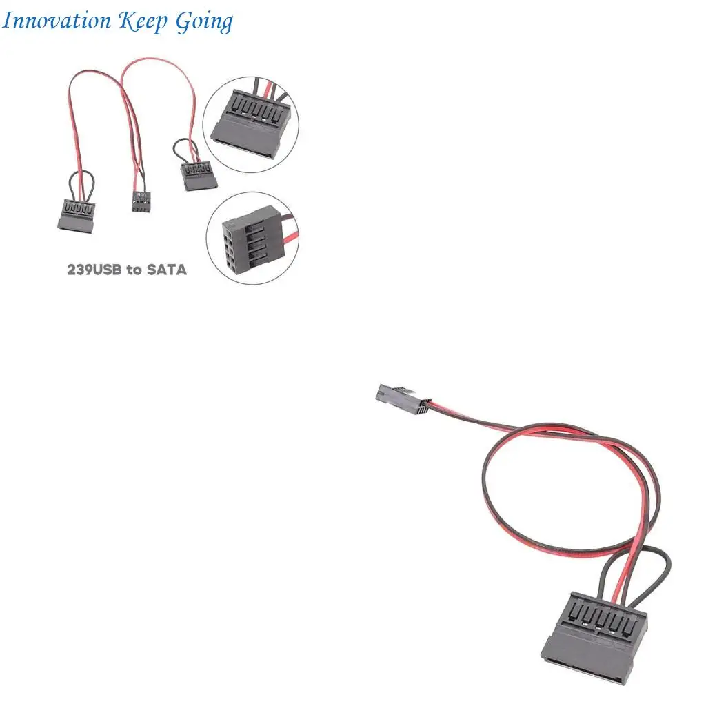 E65C 239USB to Power Cord Notebook SSD Power Cable 30cm for Computer Repairs